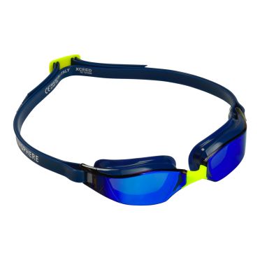 Aqua Sphere Xceed titanium mirror Schwimmbrille blau 