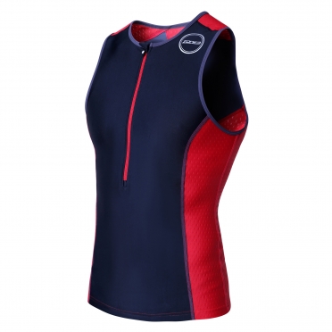 Zone3 Aquaflo Tri Top Schwarz/RotHerren  