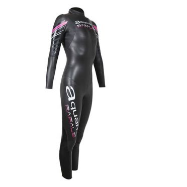 Aquaman Rafale Langarm Neoprenanzug Schwarz/Rosa Damen 