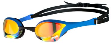 Arena Cobra Ultra Swipe Mirror Sschwimmbrille Gelb/Blau 