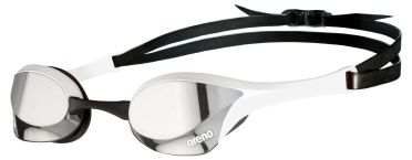 Arena Cobra ultra swipe schwimmbrille Silber/Weiss 