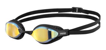 Arena Airspeed Mirror Schwimmbrille Gelb/Schwarz 