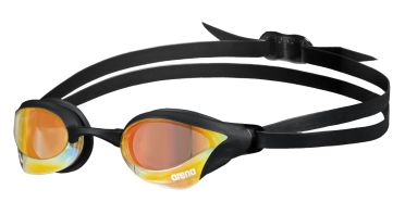 Arena Cobra Core Swipe Mirror Schwimmbrille Gelb/Schwarz 