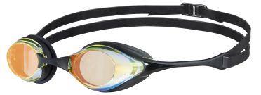 Arena Cobra Mirror Schwimmbrille Gelb/Schwarz 