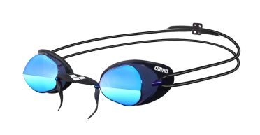 Arena Swedix mirror Schwimmbrille Grau/Blau/Schwarz 