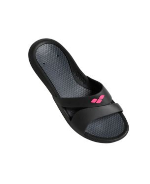 Arena Nina Badeslipper Damen schwarz 