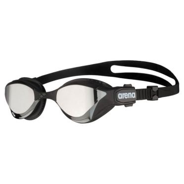 Arena Cobra Tri Swipe Schwimmbrille Slber/Schwarz 