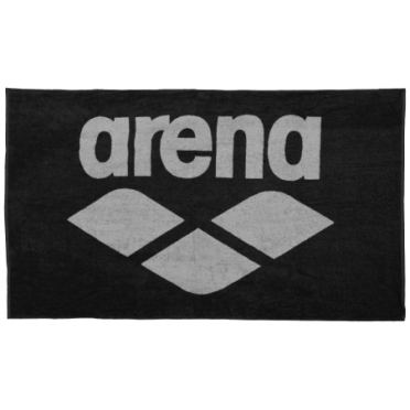 Arena Pool Soft Handtuch Schwarz 