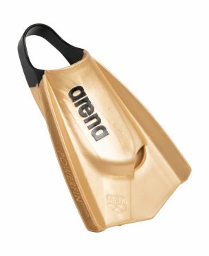 Arena Powerfin pro II Schwimmflossen gold 