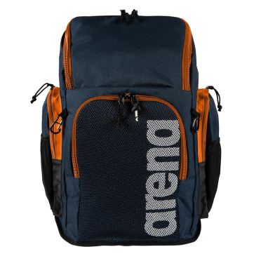 Arena Team Backpack 45 Schwimmtasche Navy/Orange 