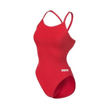 Arena Challenge Solid Badeanzug Rot Damen 