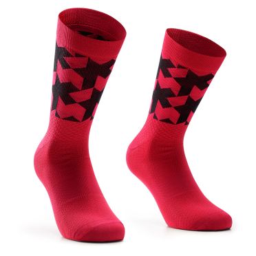 Assos Monogram Socken EVO Lunar Red 