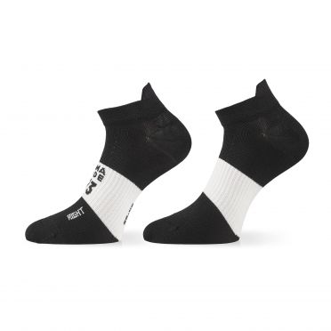 Assos Hot Sommer Radsocken Schwarz Unisex