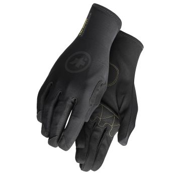 Assos EVO Frühlings/Herbst Radhandschuhe Schwarz unisex 