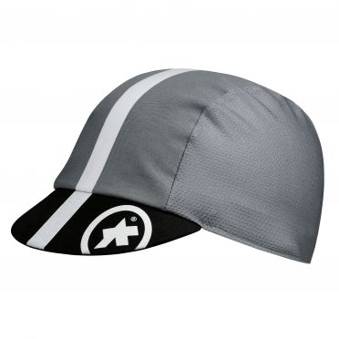Assos Fastlane Sommer Cap Grau