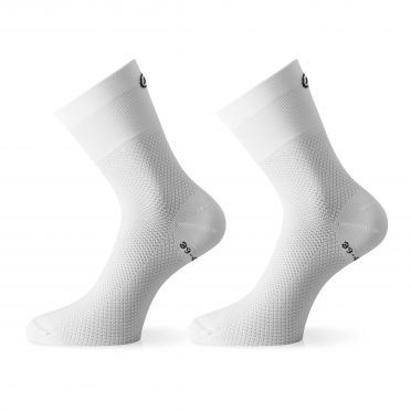 Assos GT Radsocken Weiß Unisex