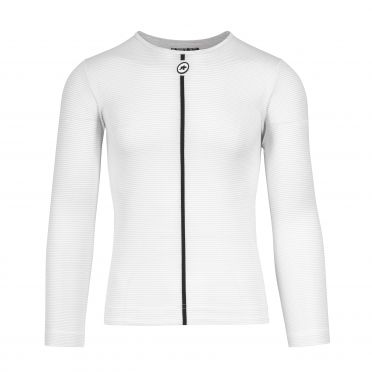 Assos Skin Layer Sommer unterhemd LS Weiß Herren