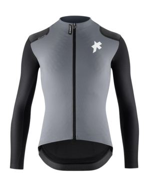 Assos Equipe RS spring fall S11 Langarm Radtrikot schwarz grau herren 