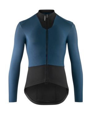 Assos Equipe R S11 langarm radtrikot petrol blue herren 