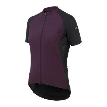 Assos UMA GTV C2 Radtrikot kurzarm Lila Damen 