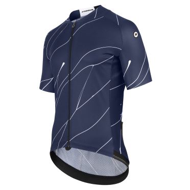 Assos Mille GT Ultra Blood Kurzarm Radtrikot Genesi Blue Herren 