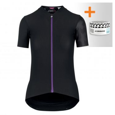 Assos Dyora RS Aero Radtrikot SS Schwarz Damen 