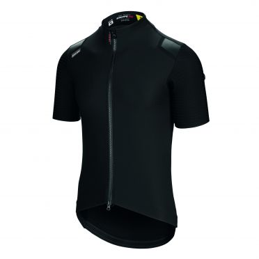 Assos Equipe RS Spring Autumn Targa Kurzarm Radtrikot Schwarz Herren 