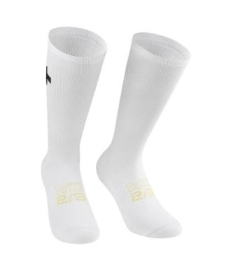 Assos spring/fall P1 radsocken weiß unisex 
