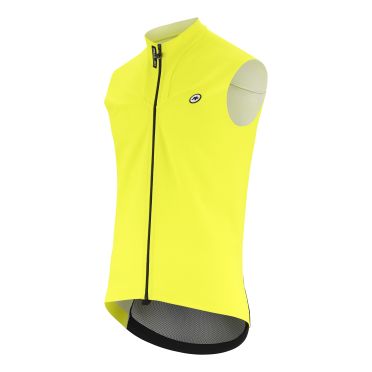 Assos Mille GTS Frühjahr/Herbst C2 Radweste armellos Gelb Herren