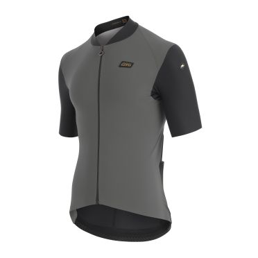 Assos Mille GTO C2 Radtrikot kurzarm Grau/Schwarz Herren 