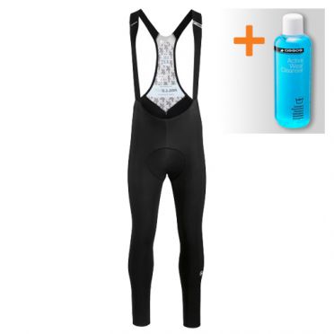 ASSOS Mille GT Winter trägerhose Schwartz Herren (ohne Sitzpolster)