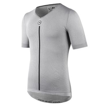 Assos Summer Skin Layer 1/3 P1 Kurzarm Shirt Grey Series 