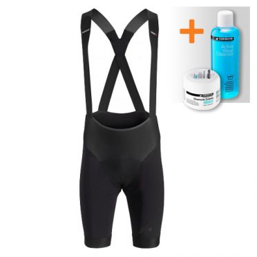 Assos S9 Equipe RSR Trägerhose Schwarz Herren