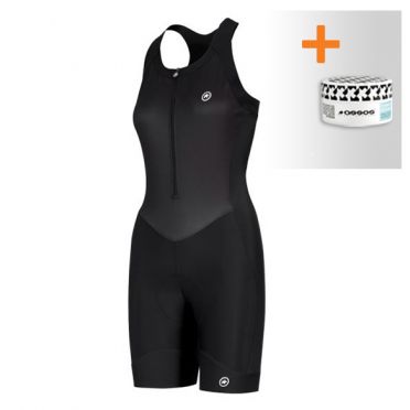 Assos UMA GT NS EVO Bodysuit Schwarz Damen