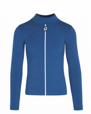 Assos Ultraz Skin Layer Winter LS unterhemd Blau Herrem 