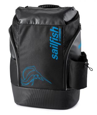 Sailfish Triathlon Rucksack Cape Town 35 Liter Schwarz/Blau