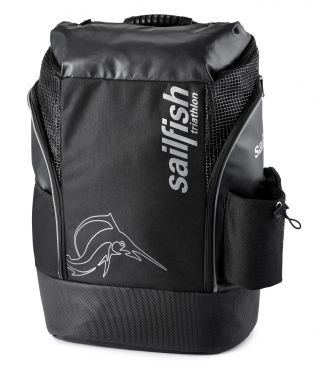 Sailfish Triathlon Rucksack Cape Town 35 Liter Schwarz/Silber 