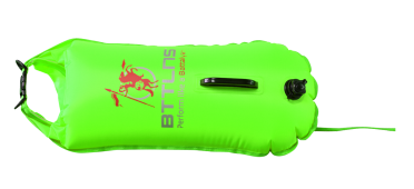BTTLNS Saferswimmer Sicherheitsboje 28 liter Poseidon 1.0 Neon Grün