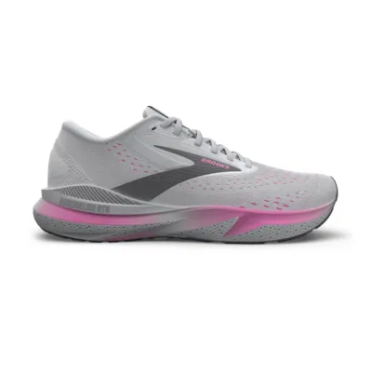 Brooks Adrenaline GTS 24 Laufschuhe Weiss/Rosa Damen 