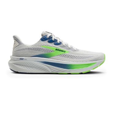 Brooks Ghost 17 Laufschuhe Oyster/Beacon Blue/Gecko Herren 