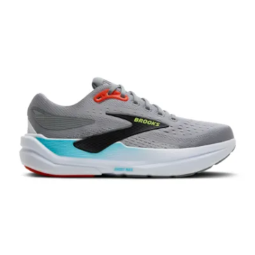 Brooks Ghost Max 3 Laufschuhe Primer Grau/Antarctica/Rot Herren 
