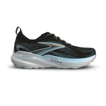 Brooks Glycerin GTS 22 Laufschuhe Schwarz/Atomizer/Blazing Orange Herren 