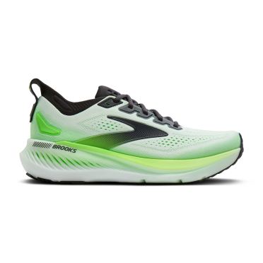 Brooks Glycerin GTS 23 Laufschuhe White/Phantom/Green Gecko Herren 