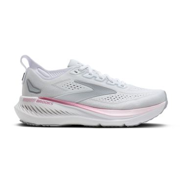 Brooks Glycerin GTS 23 Laufschuhe White/Harbor Mist/Metallic Damen 