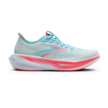 Brooks Hyperion 3 Laufschuhe White/Pink Clay/Atomizer Damen 