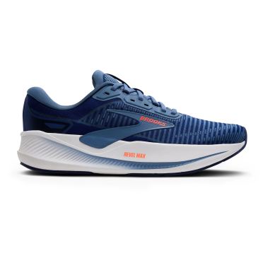 Brooks Revel Max Laufschuhe Beacon Blue/Moonlight/Orange Herren 