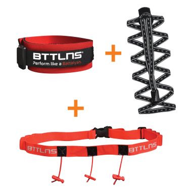 BTTLNS Triathlon Zubehör Vorteilspaket Rot