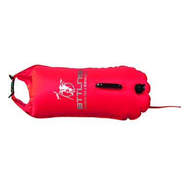 BTTLNS Saferswimmer Sicherheitsboje 28 liter Poseidon 1.0 Rot