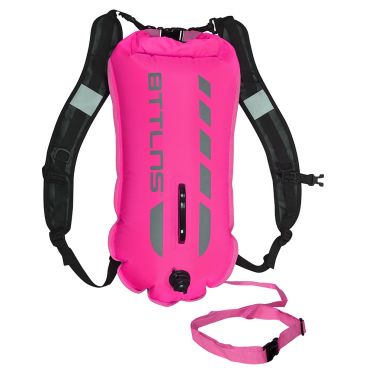 BTTLNS Kronos 1.0 Saferswimmer Rucksack Sicherheitsboje 28 liter Rosa 