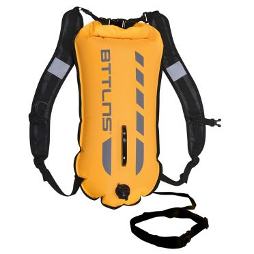 BTTLNS Kronos 1.0 Saferswimmer backpack Sicherheitsboje 28 liter Gelb 